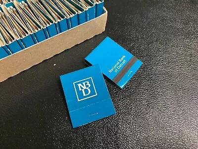 Vintage National Bank Of Detroit Match Books NBD • $9.99