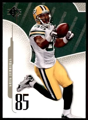 2008 SP Authentic Football Card Greg Jennings Green Bay Packers #72 • $1.85