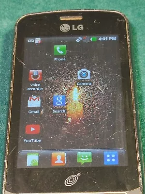 LG  LGL75C  Optimus Zip TracFone Smartphone Works • $8