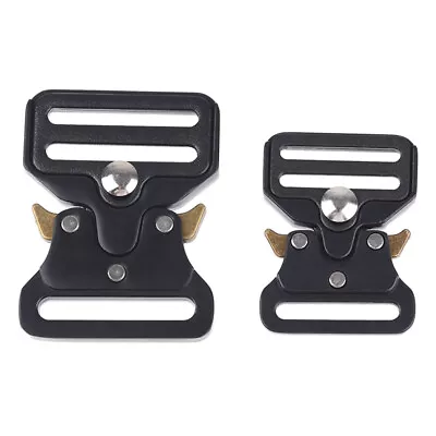 Metal Strap Buckles For Webbing DIY Bag Luggage Clothes Accessories Clip Buc3..x • $2.56