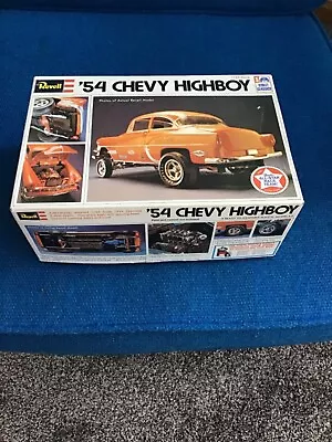 Vintage 1973 Revell 54 Chevy Highboy Model Car Kit • $45
