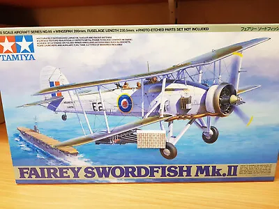 61099 Tamiya 1:48 Scale Fairey Swordfish Mk.II • £54