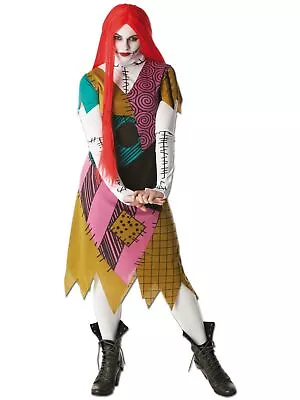 Sally Finkelstein The Nightmare Before Christmas Adult Womens Costume & Wig S • $72.95