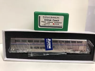 Overland Models Amtrak Coach Brass N Scale • $274.27