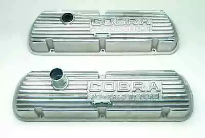 Shelby GT350 Mustang Cobra Open Lettered Original Style Valve Covers • $360.54