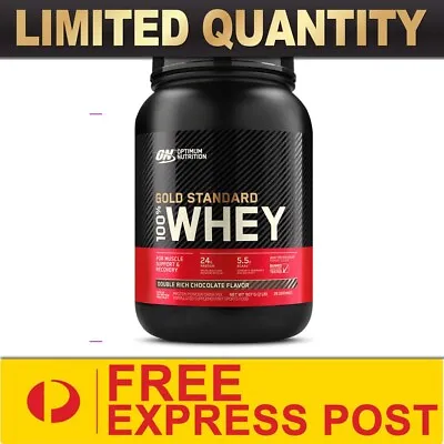 Optimum Nutrition 100% Whey Gold 2lb || Gold Standard Wpi Wpc On Express • $71.20
