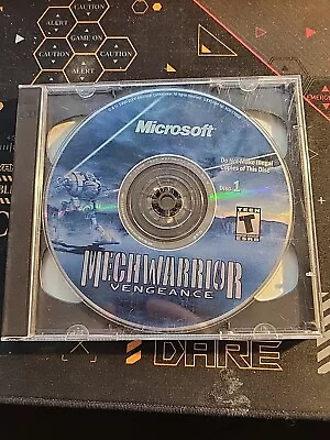 Mechwarrior 4 Vengeance PC Discs Only • $0.72