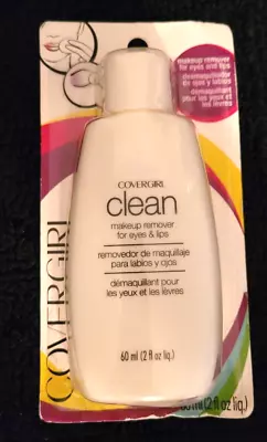 (1) Covergirl   Clean  Makeup Remover For Eyes & Lips - 2oz -FREE S&H • $24.95