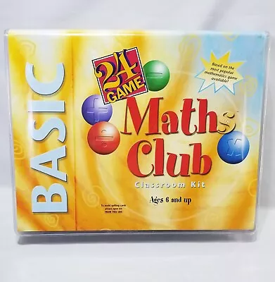 Basic 24 Game Math Club Classroom Kit Fun Fast Educational Skills Training • $19