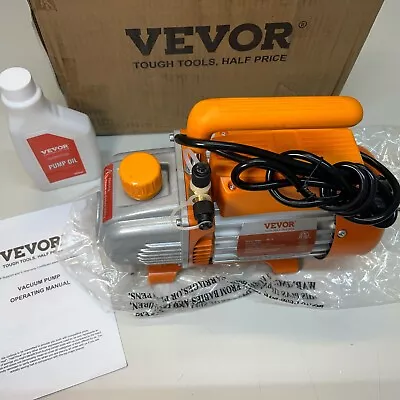 VEVOR 3.5CFM Vacuum Pump 150W HVAC Rotary Vane Air Conditioning Vacuum Pump • $39.98