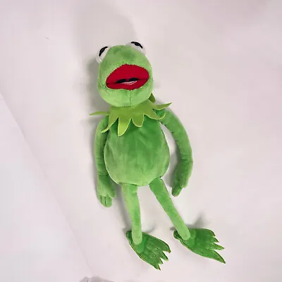 Disney Kermit Frog 15  Soft Eyes Plush Stuffed Animal Muppets • $25.15