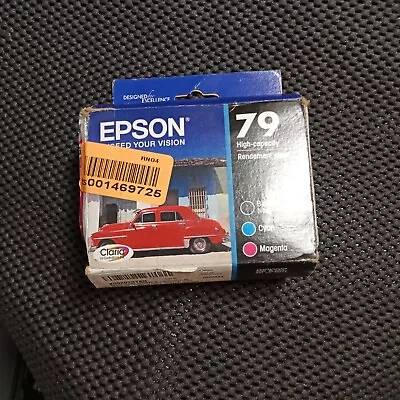 Epson 79 High-Capacity Color Black Cyan Magenta Genuine • $49.99