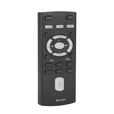 Remote Control For Car DVD RM-X151 CDX-GT340 CDX-GT240 CDX-GTRemote Con HB0 • $14.93