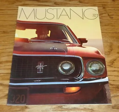 1969 Ford Mustang Sales Brochure 69 Mach 1 Grande GT Sportsroof • $15.50