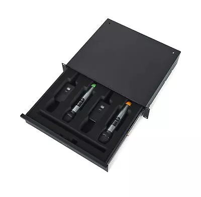 Gator Cases Rackworks Wireless Microphone Rack Mount Drawer - Fits 4 Wireless... • $158.99