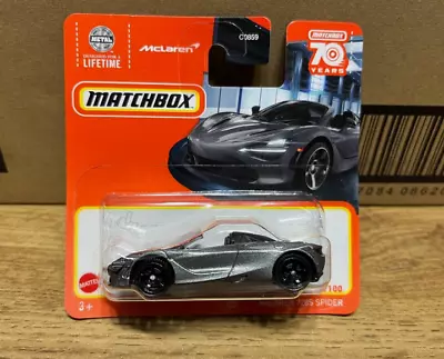 New Matchbox - Mclaren 720 S Spider - Combined Postage • £1.50