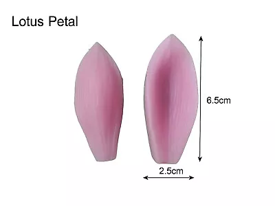 Nymphaea Lotus Petals Silicone Veiner Molds #Ak004. Clay FlowersGum Paste • $4.29