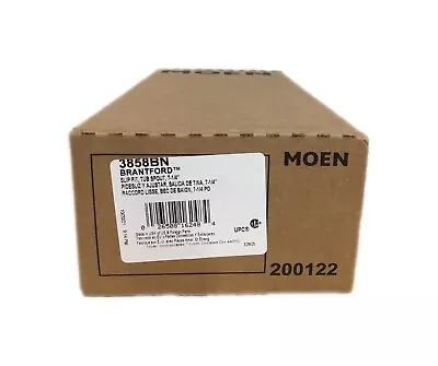 MOEN Brantford Non-Diverter Tub Spout In Brushed Nickel 3858BN • $54.95