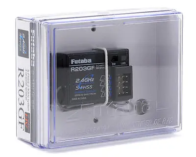 Futaba R203GF 3ch 2.4ghz RC Remote Control FHSS RX Receiver 4YFG 6J 3PL 2PL • $49.95