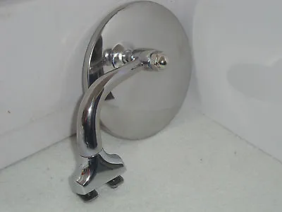 4  Stainless Peep Mirror Side View Mirror Chevy Ford Hot Rod #6610 • $22.99