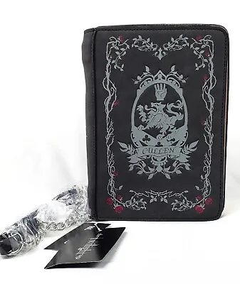 Twilight Saga Edward Cullen Family Crest Book Crossbody Bag Purse Chain Strap • $74.99