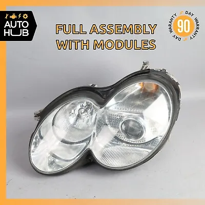 03-08 Mercedes R230 SL500 SL55 AMG Left Driver Side Headlight Lamp Bi Xenon OEM • $452.35