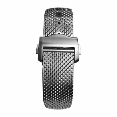 Titanium Steel Watch Bracelet 20 Mm Mesh Strap Watch Band For Omega 007 Edition  • $179.99