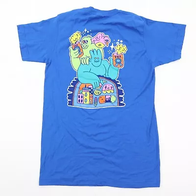 Pabst Blue Ribbon PBR T-shirt Colorful Characters Beer Tall Long XS • $13.49