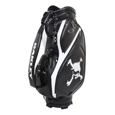 OAKLEY Golf Bag FOS901528 9.5 Type 4.1 Kg 47 Inch BLACK×WHITE • $376.15