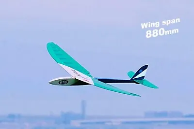 OK Model PILOT Small Glider Cool Mint WS34.645in Laser Cut Balsa Kit F/s • $127
