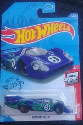 Hot Wheels 2017 Collector Series Diecast Car Porsche 917 LH 4/5 45/250 GHD21 NIB • $1233.69