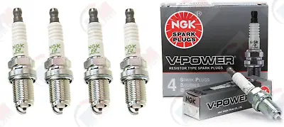 $16.76 • Buy NGK  V-POWER  Spark Plugs (Set Of 4) 1992-2001 For Acura Integra GS RS LS B18B1