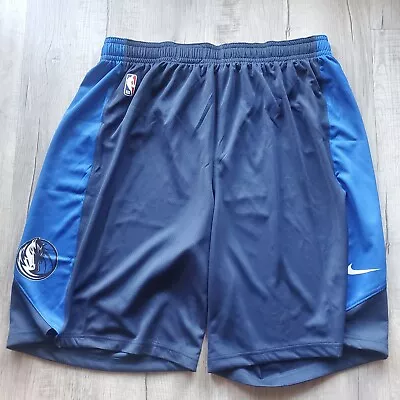 Nike NBA Authentics Engineered Dallas Mavericks Shorts NEW Size 3XL Tall Rare • $49.99