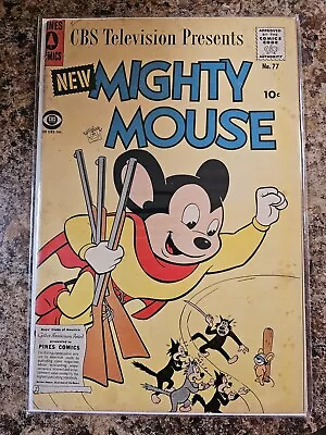 Mighty Mouse #77 (1958) CBS Television Silver Age Pines Comics VG+ • $20