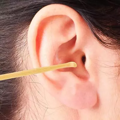 4Pcs Bamboo Ear Loops Cleaner Ear Wax Removal Soft Picks Curettes Ear M8S7 • $0.01