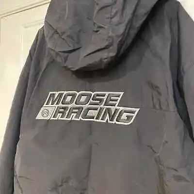 Moose Racing Hooded Nylon Motorcycle MTB ATV Jacket XL • $32