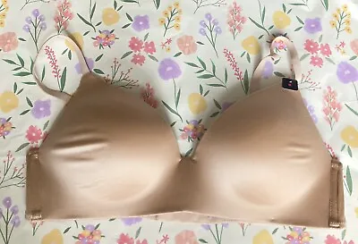 Push Up Bra Wireless Rose Tan La Senza  Medium/large Sizes Simple Comfortable • £9.99