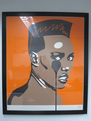 £449.99 • Buy PURE EVIL Grace Jones ARTISTS PROOF Ltd Edition Signed PRINT, Framed & Glazed