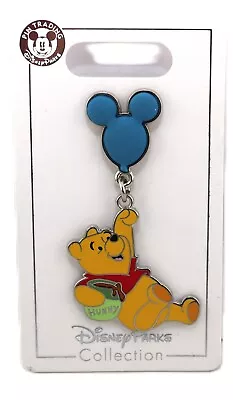 Disney Parks - Winnie The Pooh Holding A Mickey Ears Balloon - Pin • $14.87