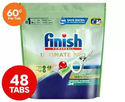 Finish Quantum Ultimate Pro 0% Dishwashing Tabs 48pk • $40.86