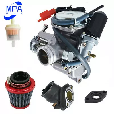 Carburetor Fit ETON Beamer R4-150 Go Kart GY6 150 Scooter Moped Yukon CXL 150cc • $30.69