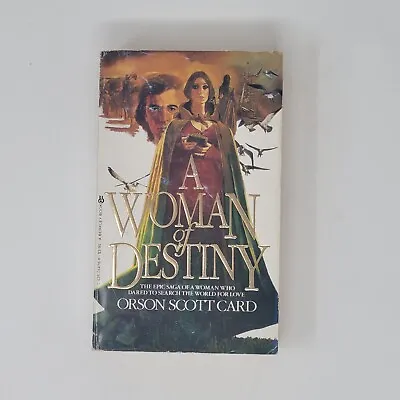 ORSON SCOTT CARD SIGNED PAPERBACK 1ST - A Woman Of Destiny • $31.99