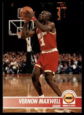 1994-95 NBA Hoops #77 Vernon Maxwell Houston Rockets • $1.55