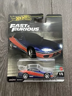 Hot Wheels 2024 Premium Fast And Furious Nissan Silvia S15 Mona Lisa Real Riders • £1.45