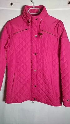 Ladies Size 10 Target Dry Casual Padded Coat/jacket In Hot Pink • £4.90