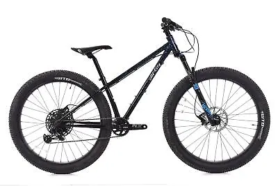 USED All-City Electric Queen XS Steel Hardtail Mountain Bike 27.5  Blue Splatter • $1249.99