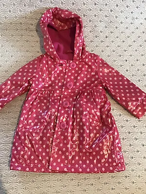 Marks And Spencer Baby Raincoat (9-12 Months) Fleece Inside Winter Warm • £9.99