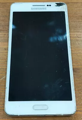 Samsung SM-A500Y Galaxy A5 16GB SOLD AS IS/Dead LCD/Crack Screen/Missing SD Tray • $34.99