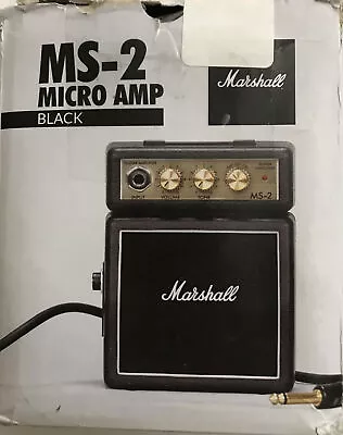 The Marshall Ms-2 Micro Amp Made In England Used 6 Inches • $15