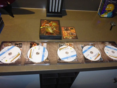 $29.80 • Buy Indiana Jones The Complete Adventures  4 Disc Bluray Regn B Perfect Cond Tracked